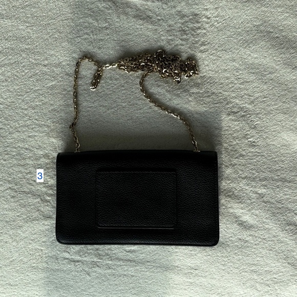 LIKE NEW Mulberry Bayswater Clutch Wallet (Black Classic Grain/Gold) - Picture 7 of 13